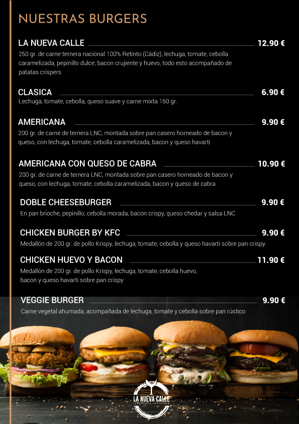 Burgers La Nueva Calle